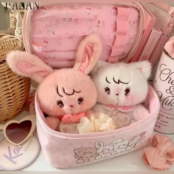 🆕 Mikko Illustrations Print Cosmetic Bag - Picture 2 of 3